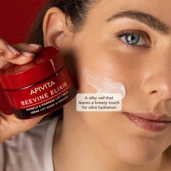 Apivita Beevine Elixir Cream Light Cremă lifting pentru fermitate antirid - imagine 3